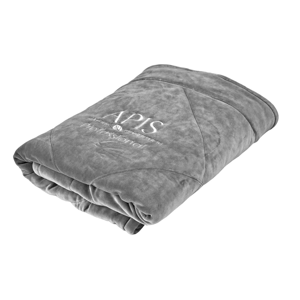 Apis Grey Cosmetic Blanket | Soft & Comfortable Salon Accessory | 60x190 cm
