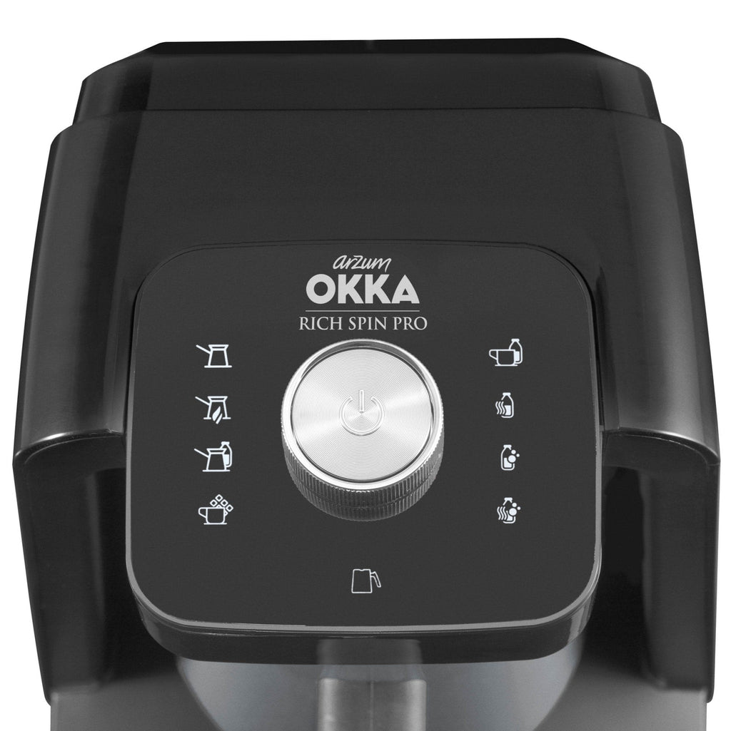 Arzum Okka Rich Spin Pro Turkish Coffee and Hot Beverage Maker, Velvetiser, Milk Frother