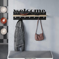 Welcome Hallway Coat Hanger Rack