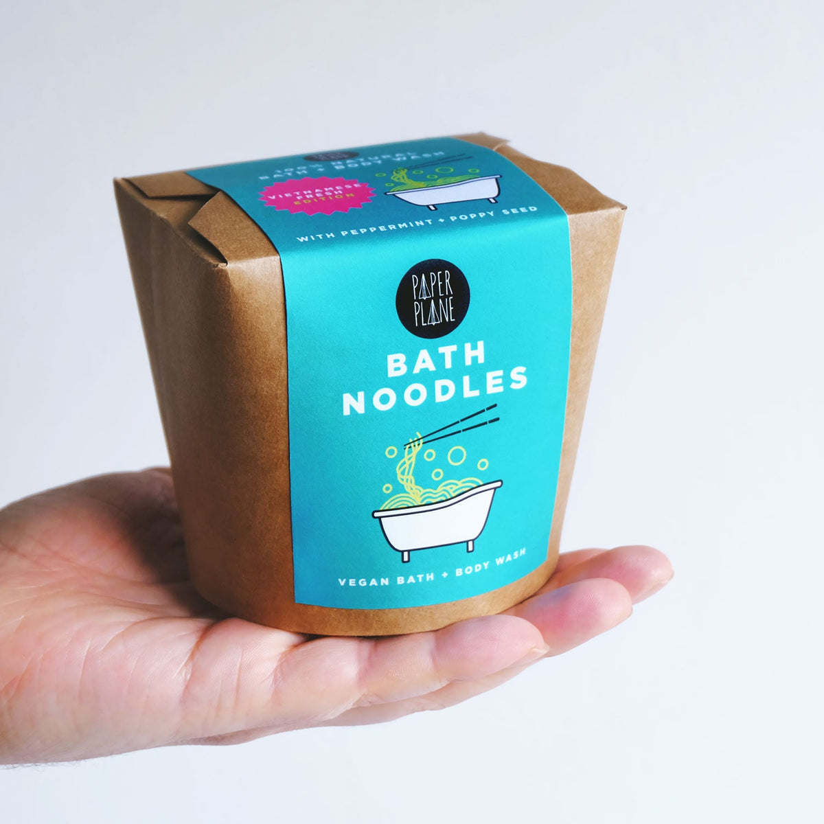 Singapore Spice Bath Noodles - Tea Tree natural and vegan body wash