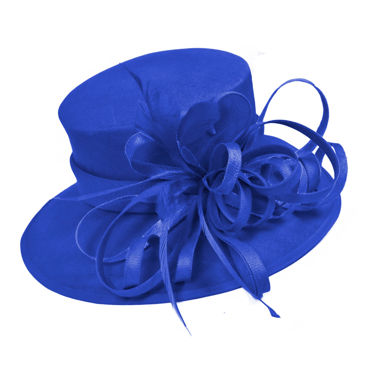 Caprilite Large Ladies Occasion Hats for Weddings Brim Top