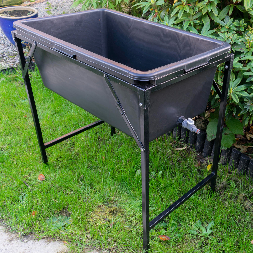 Dog Bath with Tap & Stand 90L