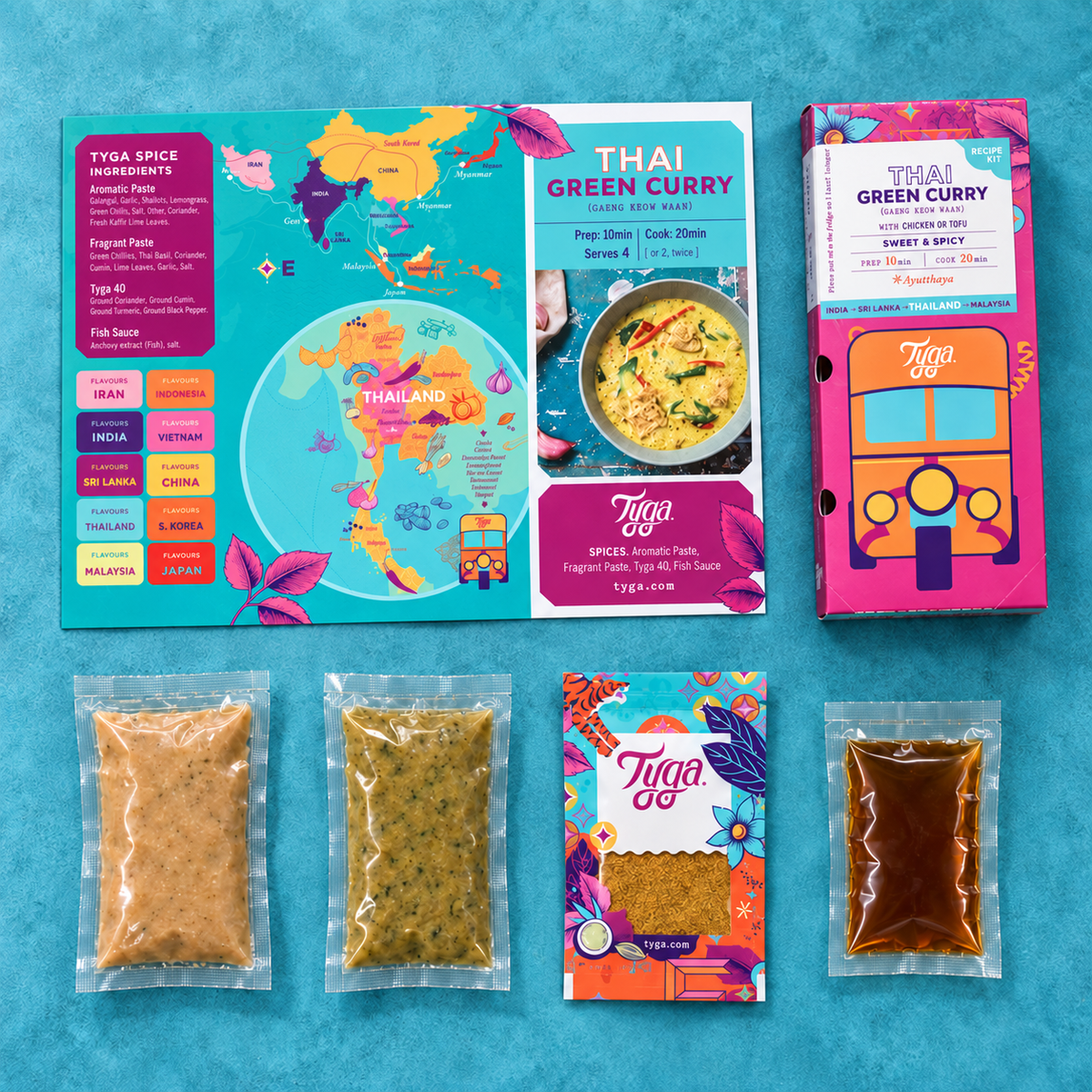 Green Thai Curry Recipe Kit