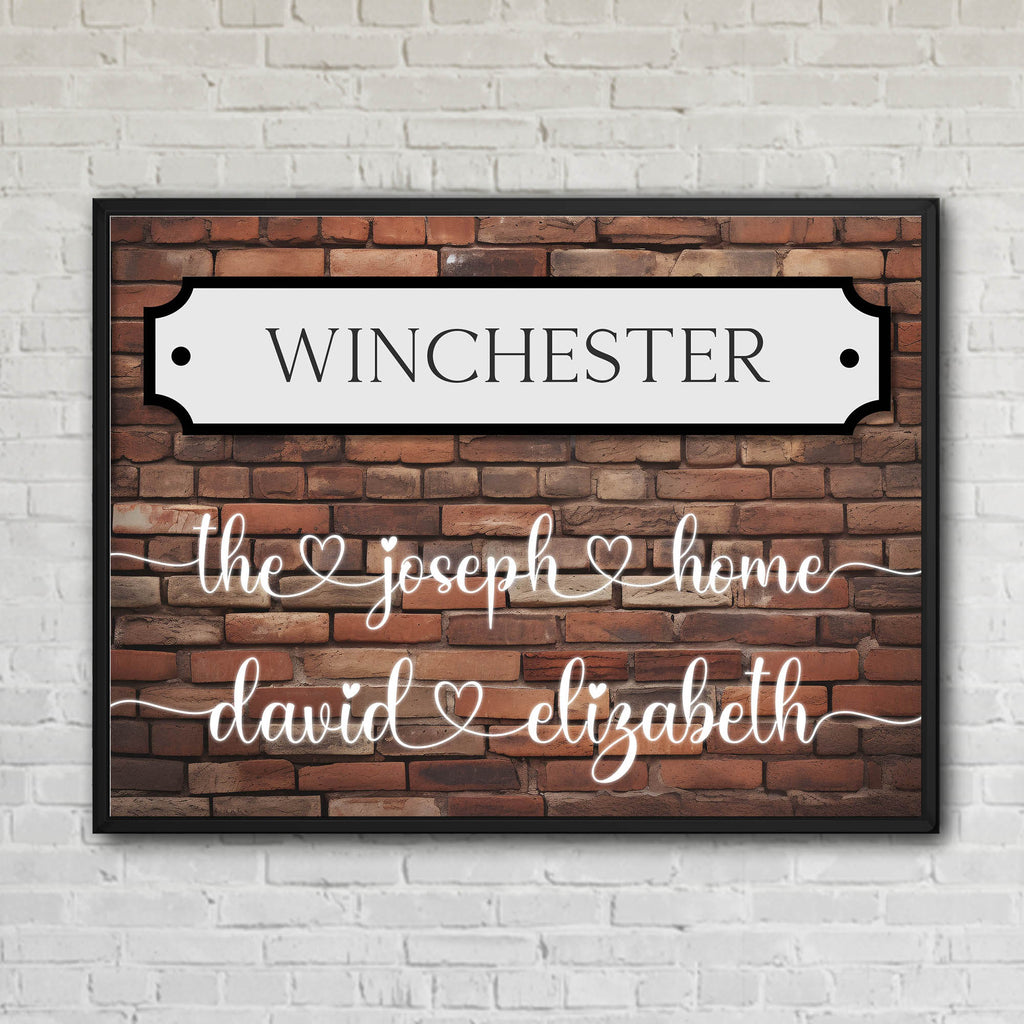 Street or Town Sign Custom Artwork