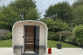 Steam & Oak Gas Cube Sauna 2.4m Double-Shelf (Electric or Wood-Fired)