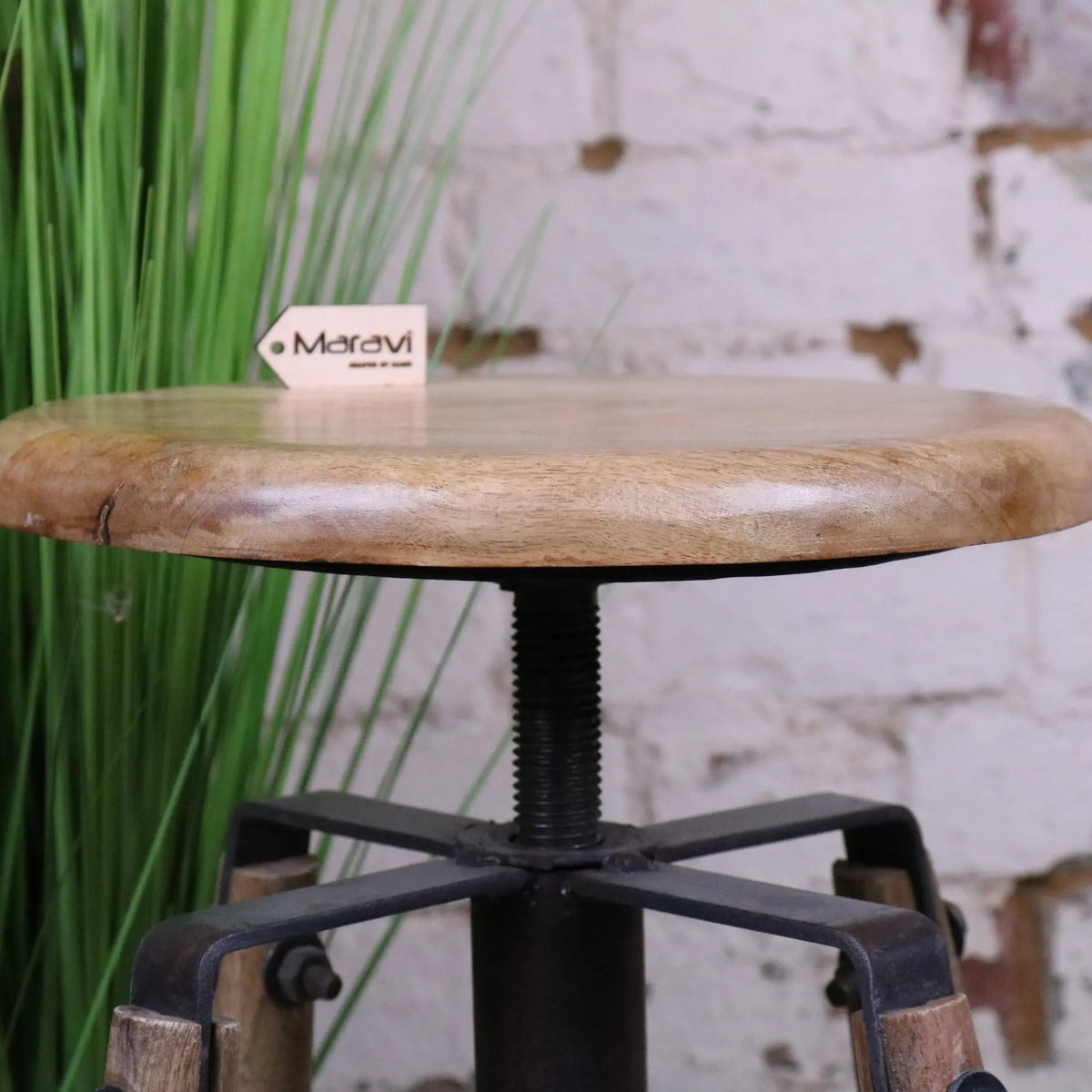 Chayana Adjustable Industrial Stool