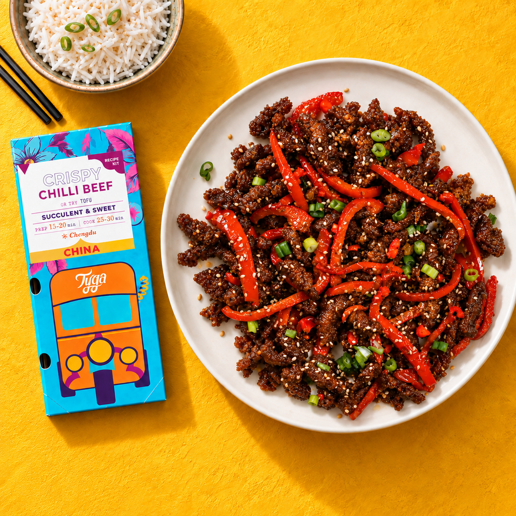 Crispy Chilli Beef Recipe Kit