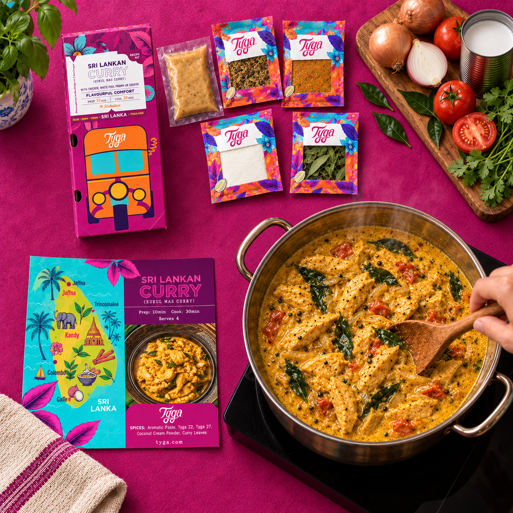 Sri Lankan Curry Recipe Kit