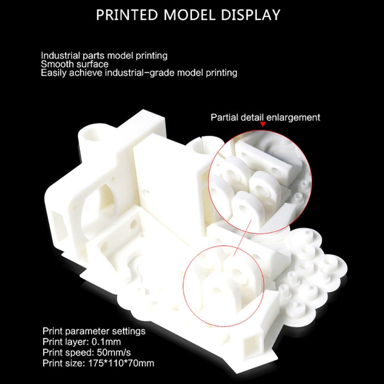 JGAURORA A1 Desktop High Precision Metal Plate Frame Three-Dimensional Physical 3D Printer