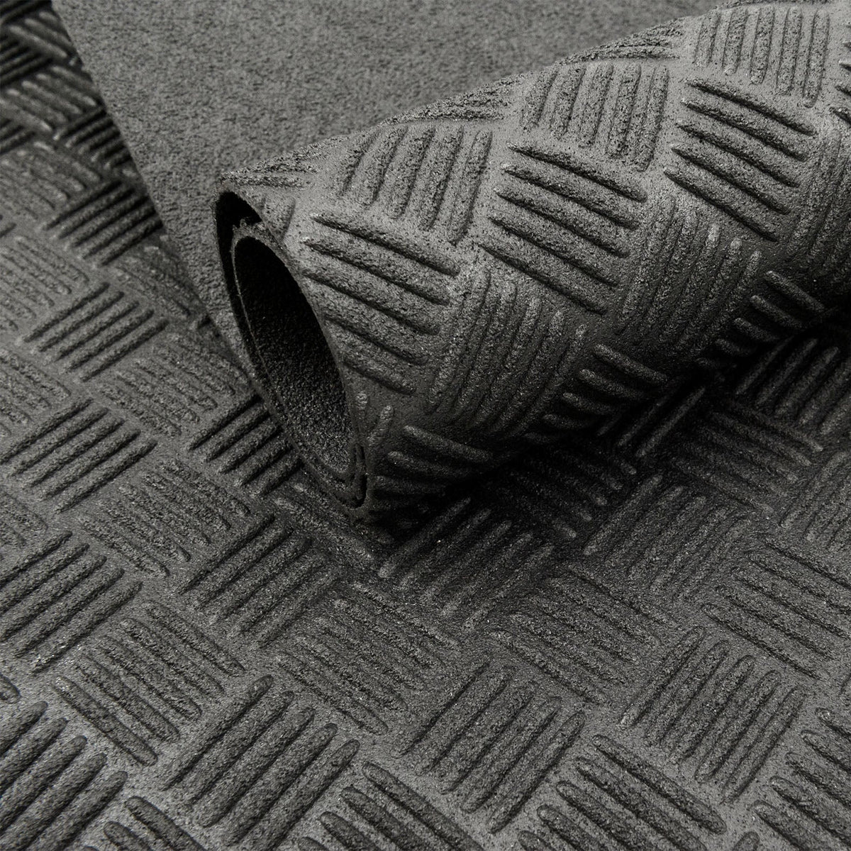Recycled Rubber BBQ Floor Protection Mat - Custom Sizes