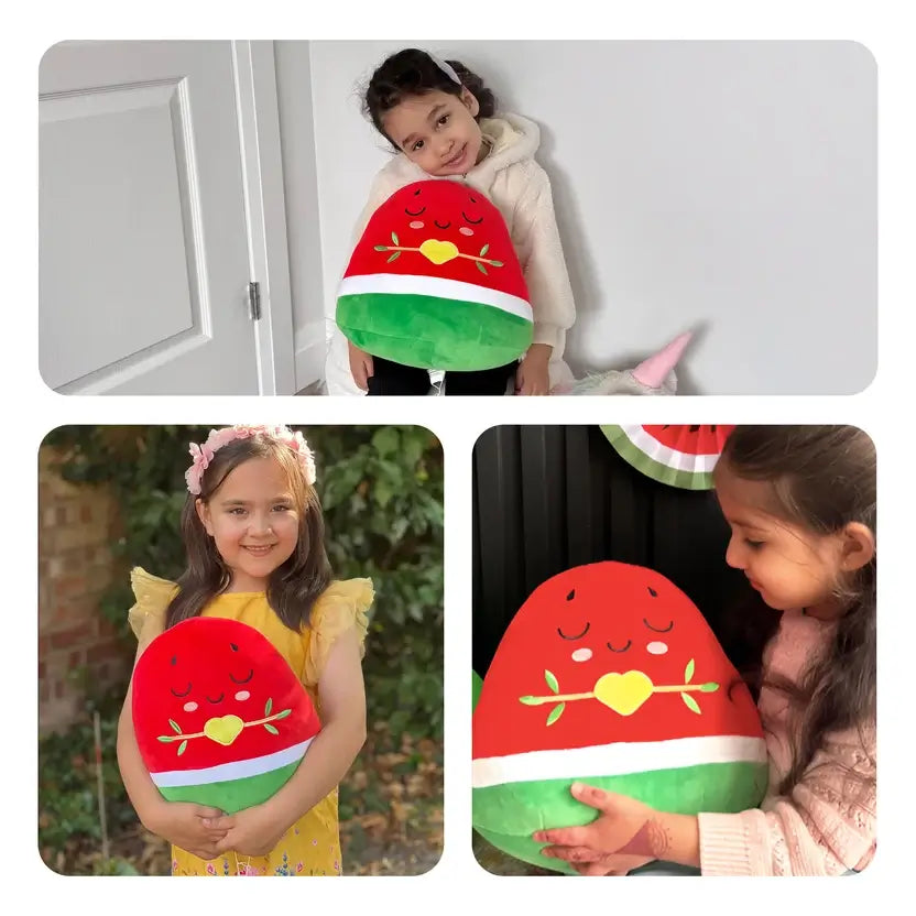 Nūr Watermelon Plushie | Islamic Toys for Kids (40cm)