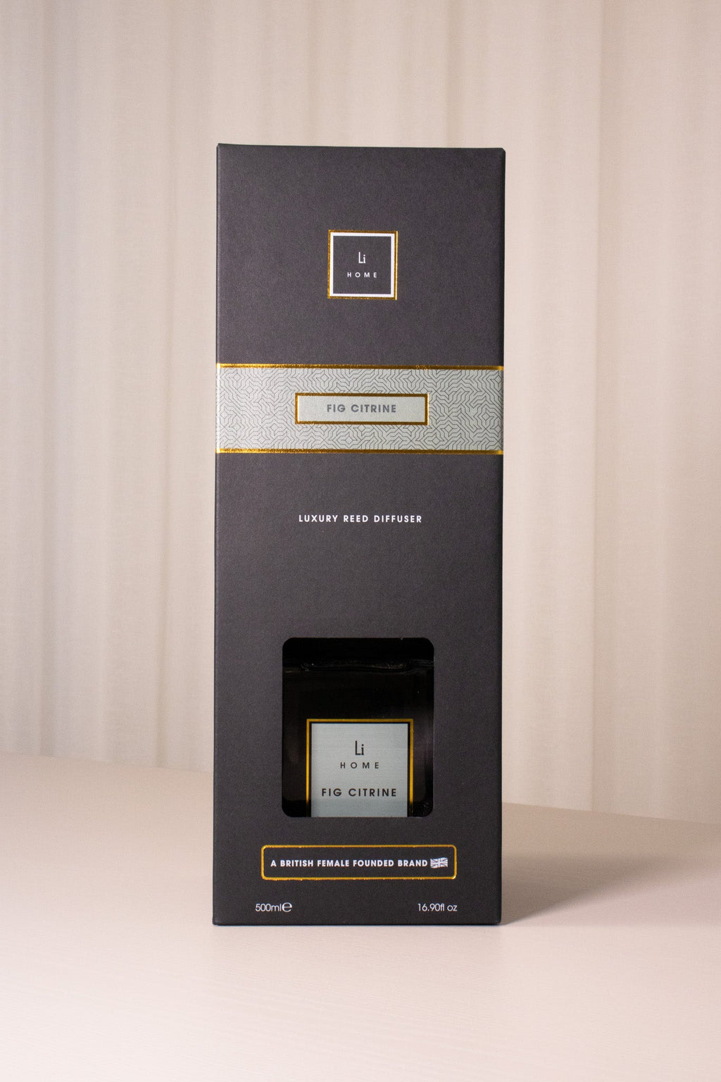 Luxury Square Diffuser - Fig Citrine