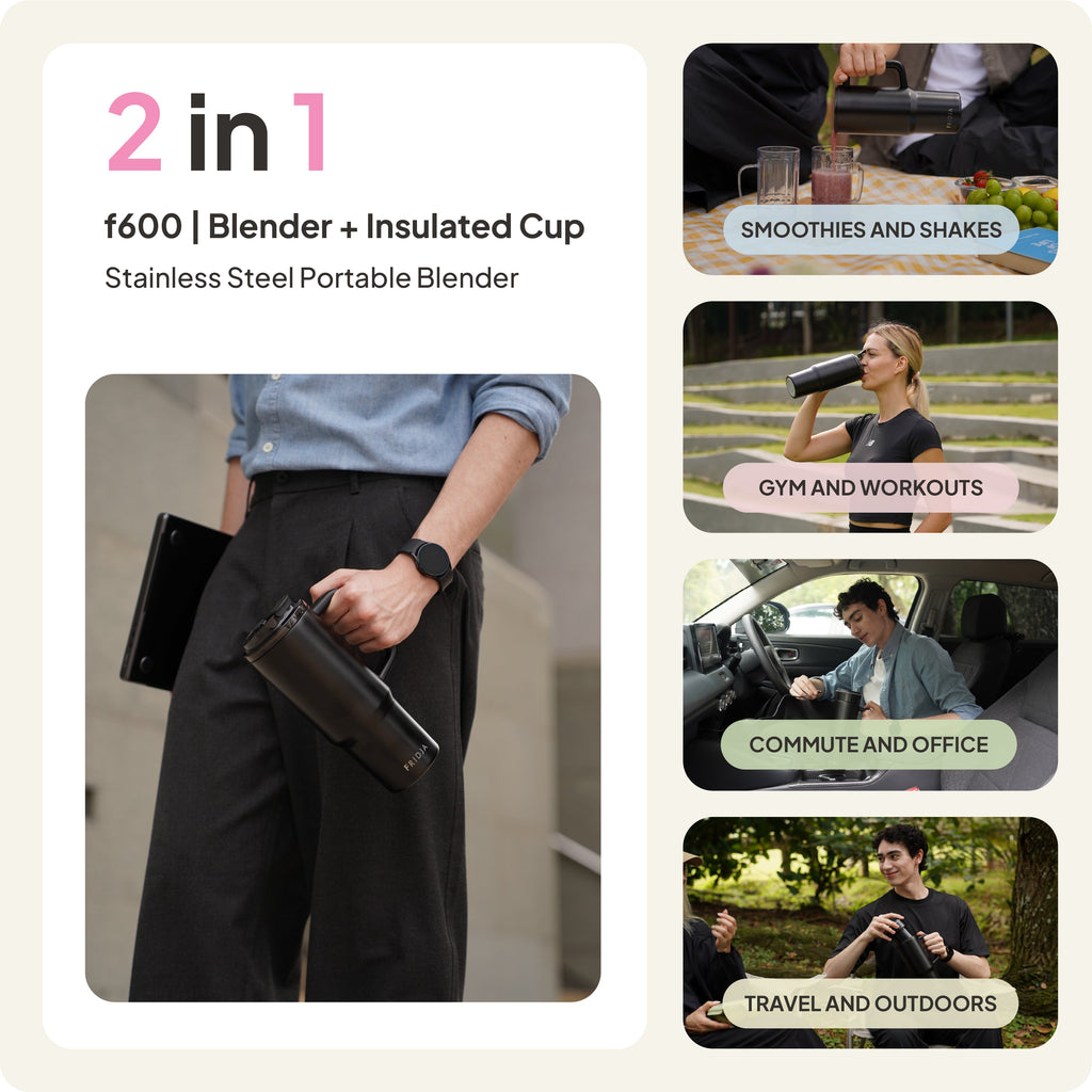 f600 Stainless Steel Portable Blender