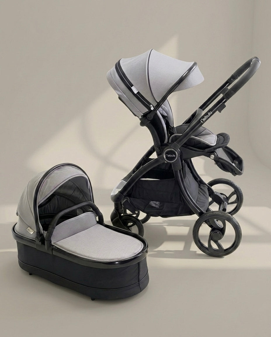 Nebula Pushchair Bundle - 5 Piece Set - Cool Grey