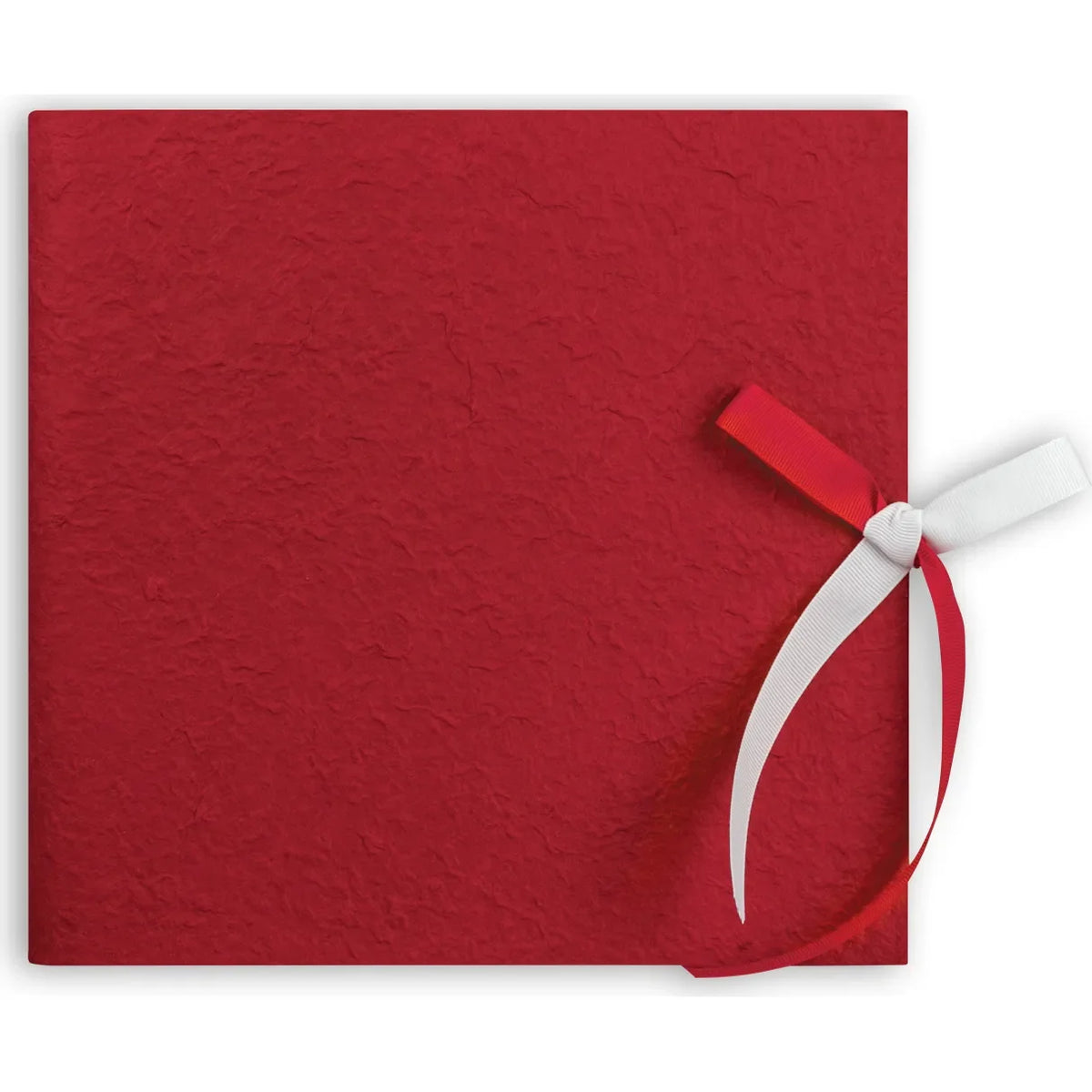 ZEP Naomi Traditional Red Photo Album 23x23cm – Handmade Italian Wedding & Memory Album