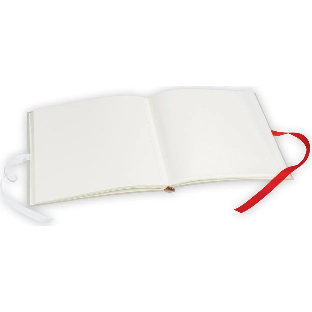ZEP Naomi Traditional Red Photo Album 23x23cm – Handmade Italian Wedding & Memory Album