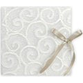 ZEP Meryl 4 White Traditional Photo Album 23x23cm – Handmade Italian Wedding Memory Album