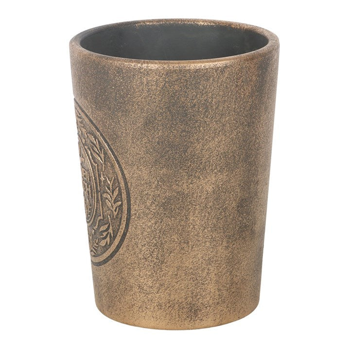 Garden Witch Bronze Effect Terracotta Plant Pot