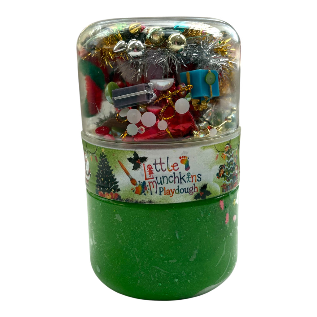 Make a Christmas tree twist & squish