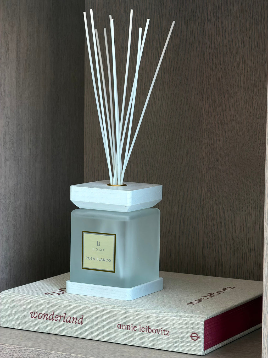 Luxury Square Diffuser - Rosa blanco