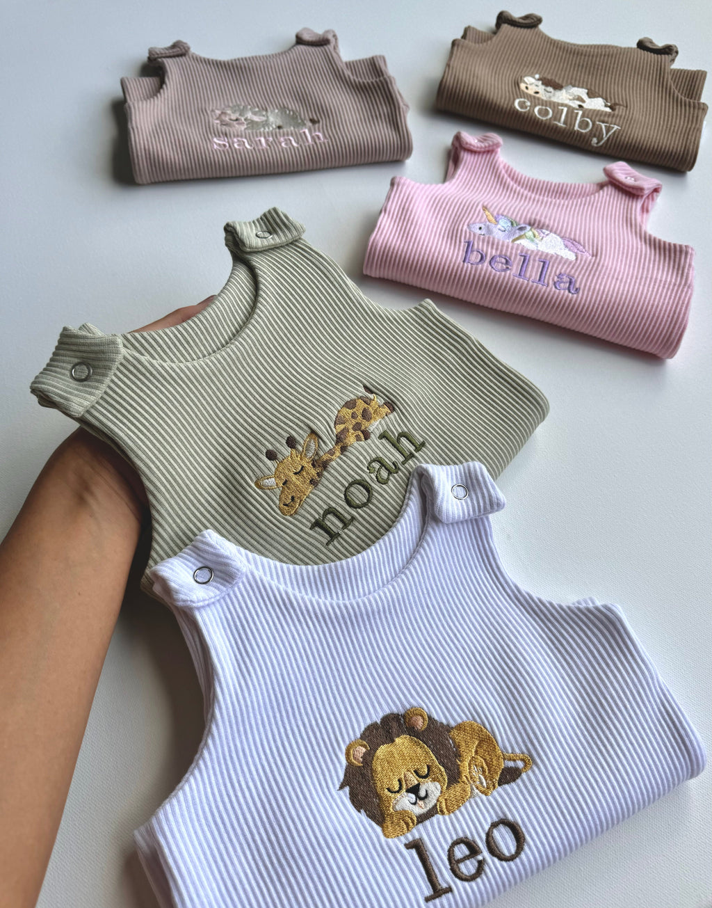 Farm Theme Personalised Dungarees
