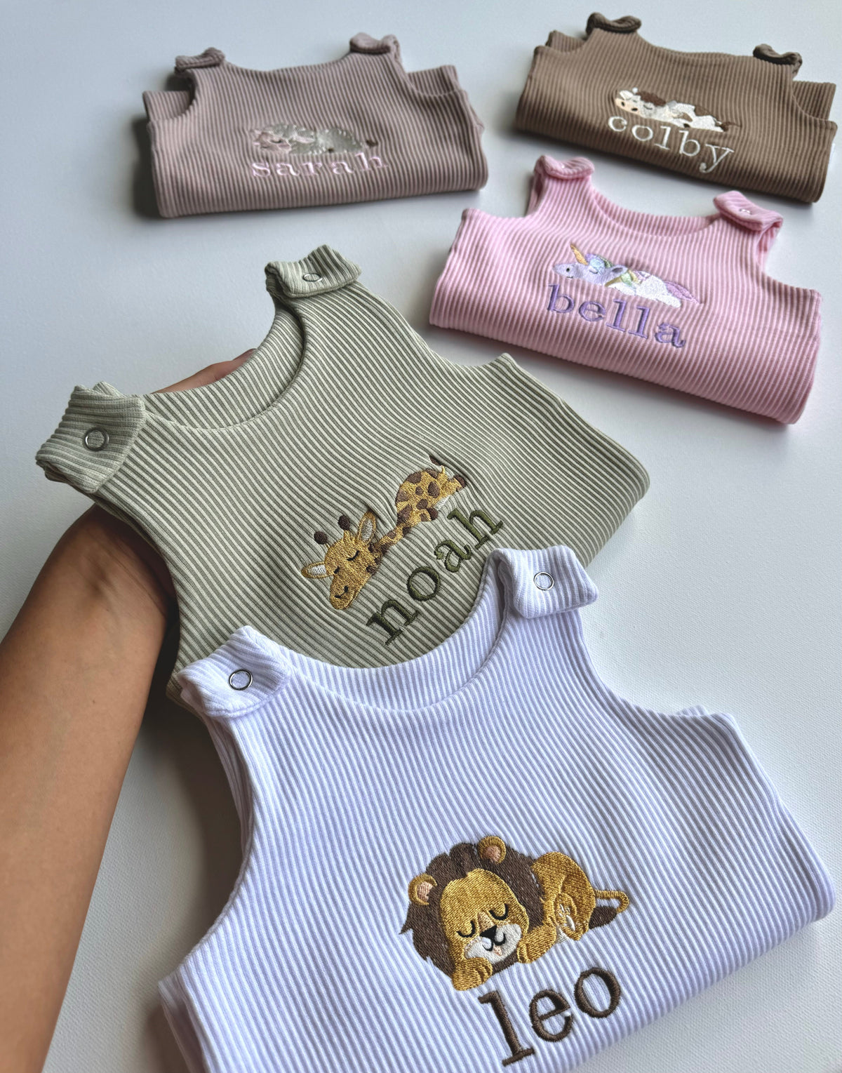 Farm Theme Personalised Dungarees