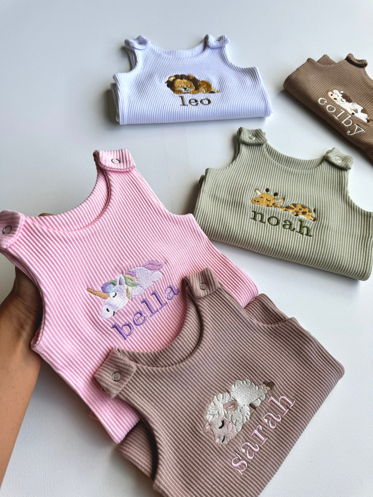 Farm Theme Personalised Dungarees