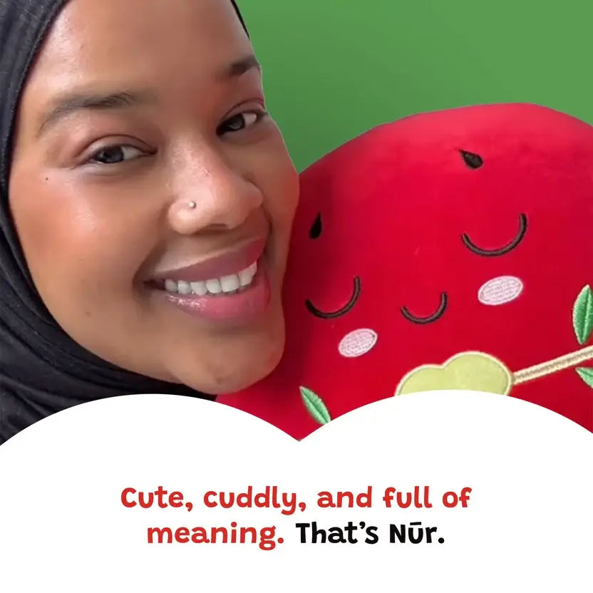 Nūr Watermelon Plushie | Islamic Toys for Kids (40cm)