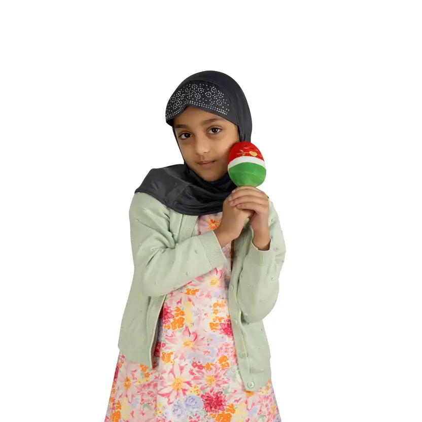 Nūr Watermelon Keyring (8cm) | Islamic Toys for Kids