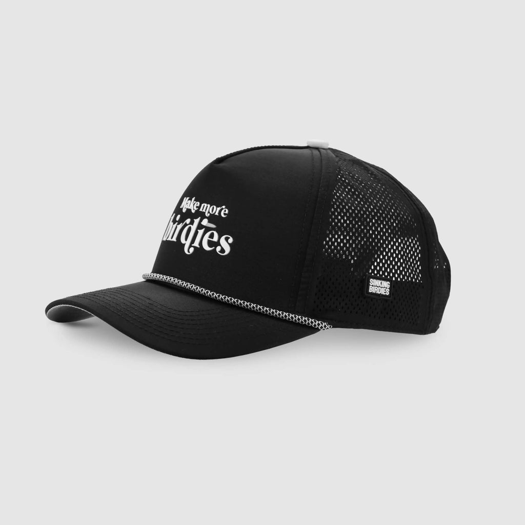Make More Birdies Rope Hat