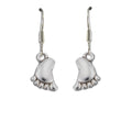 Baby Foot Drop Earrings - Baby Shower Gift