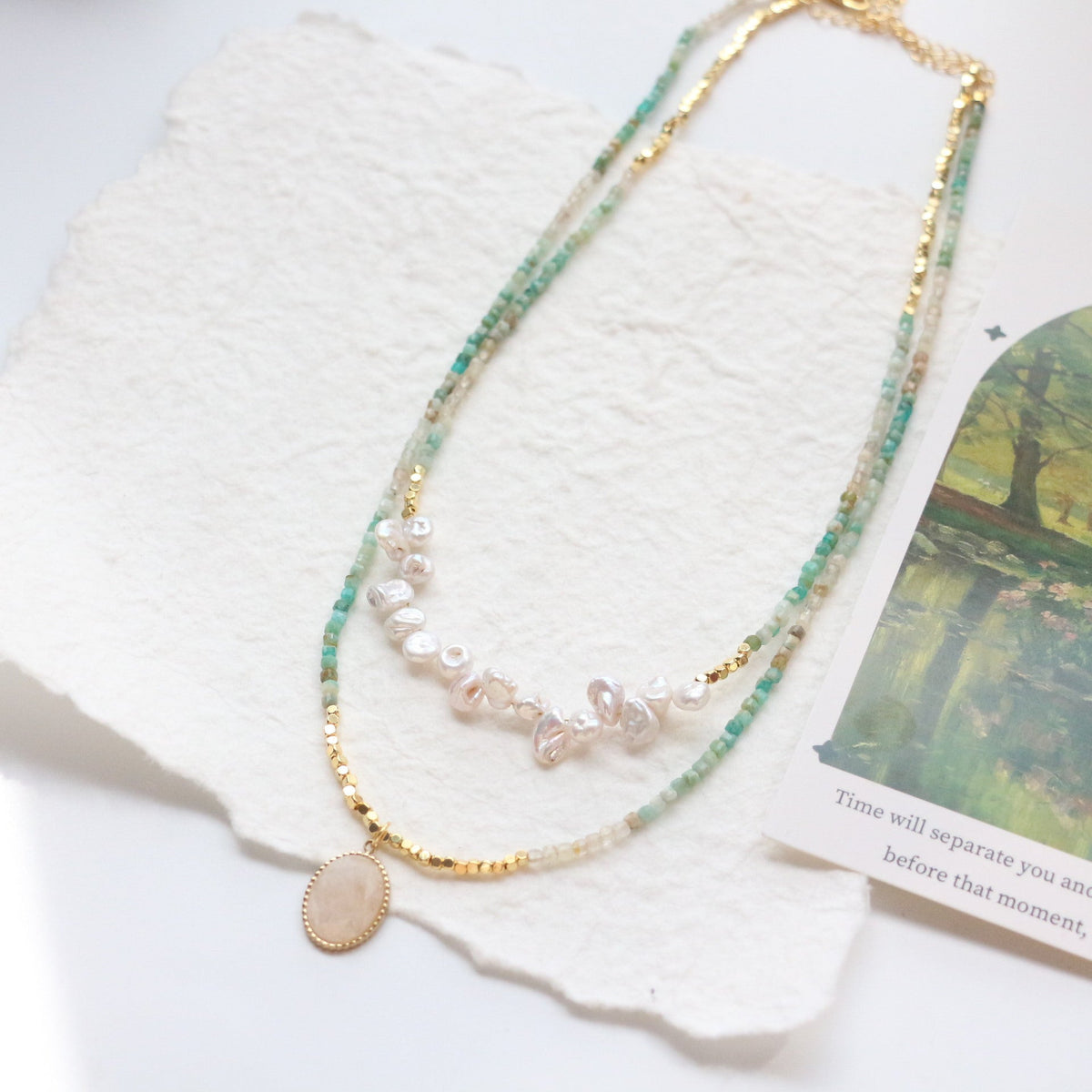 Jekira Ink Wash Jewelry Set