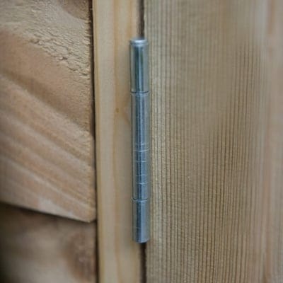 4LIFE Overlap Pressure Treated Apex Shed Double Door - All Sizes
