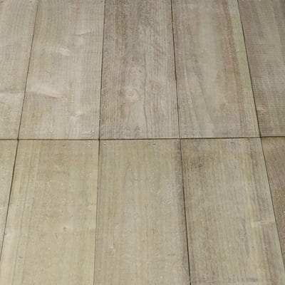 4LIFE Overlap Pressure Treated Apex Shed Double Door - All Sizes