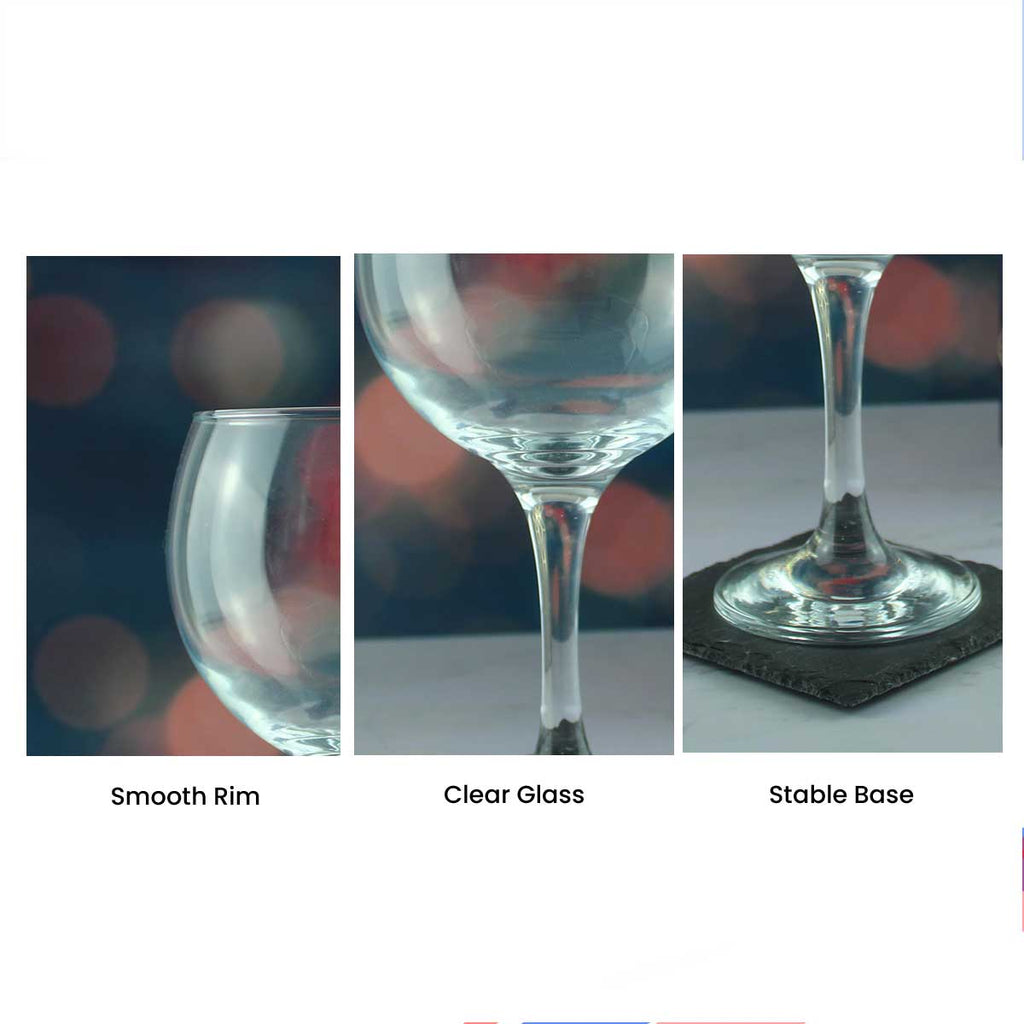 Engraved Gin Balloon with World's Best Girlfriend Design
