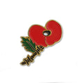 Poppy Pin Badge Remembrance