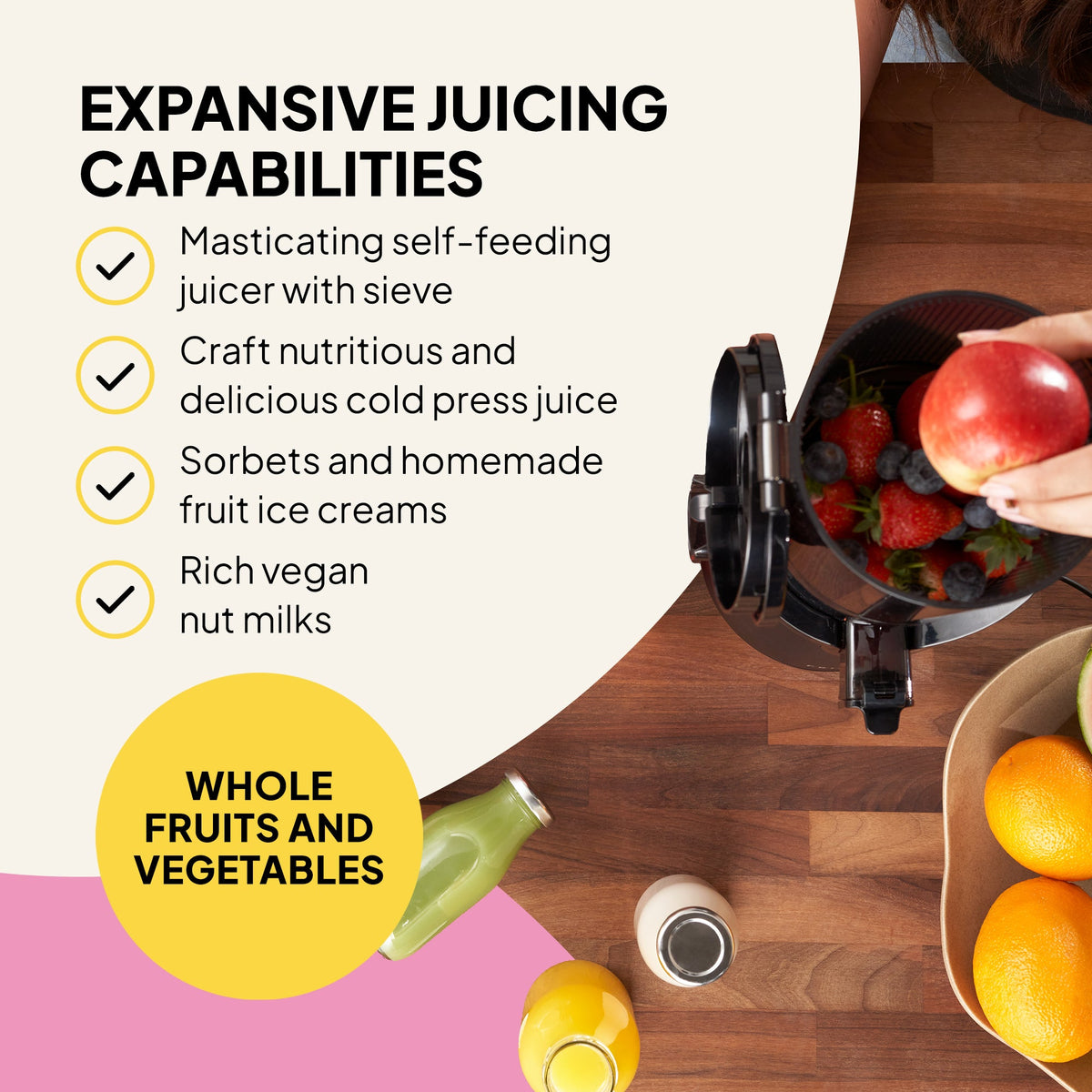 f2500 Self Feeding Whole Fruit Juicer