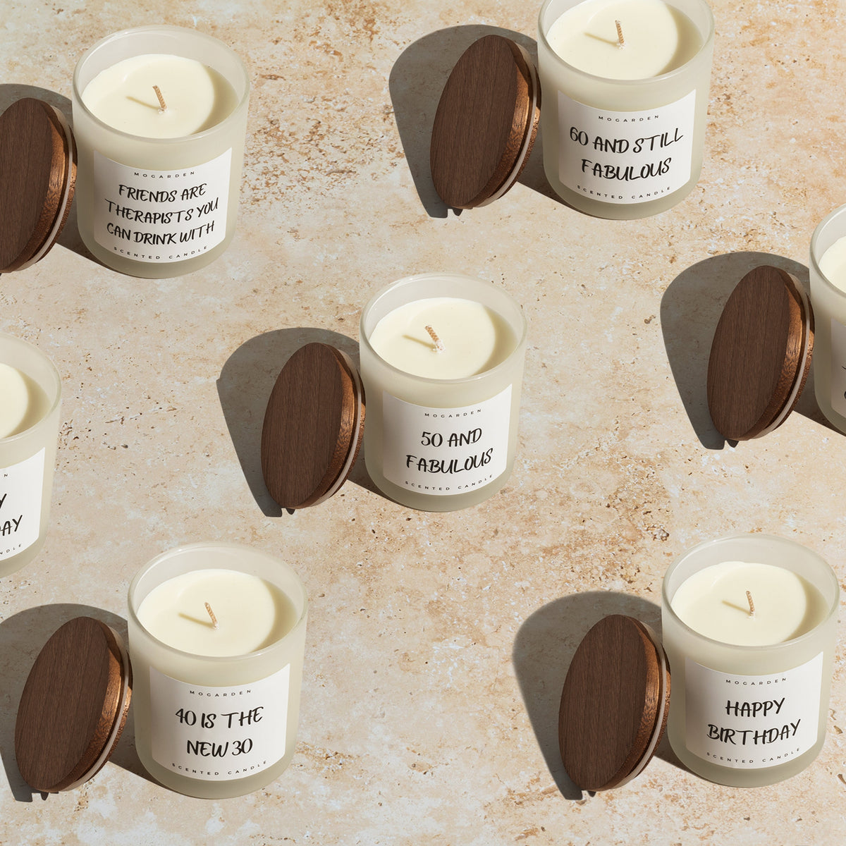 Get Well Soon Candle - Luxury Vanilla Soy 220g | Get Well Gift