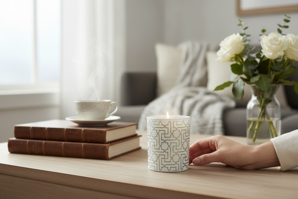 Citrus & Oud – Luxury Soy Candle (30cl)