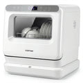 Portable Dishwasher with Preserve Function and 6 Programs