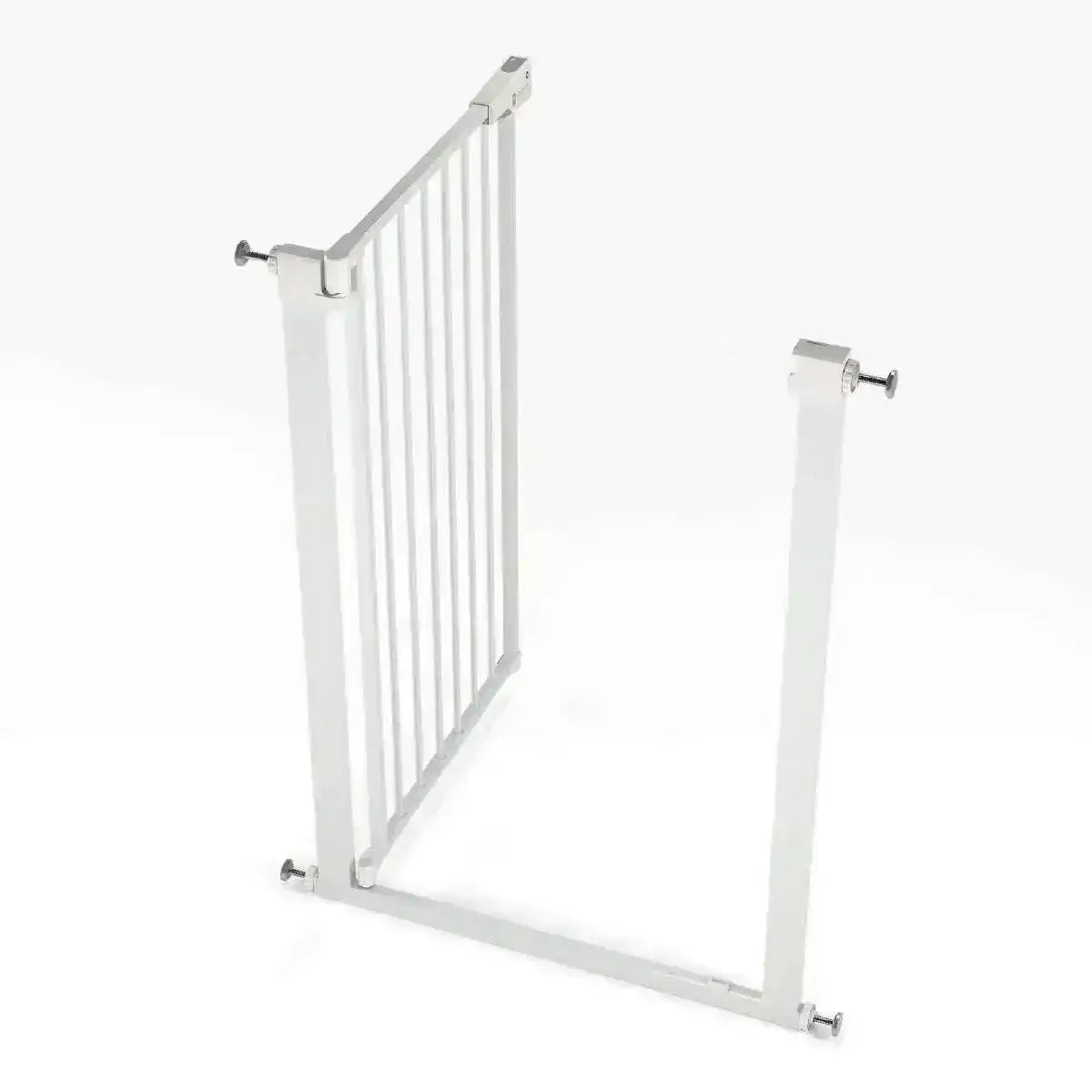 Venture Q-Fix 110cm Extra Tall Pressure Fit Baby & Pet Safety Gate - 73-80cm - White