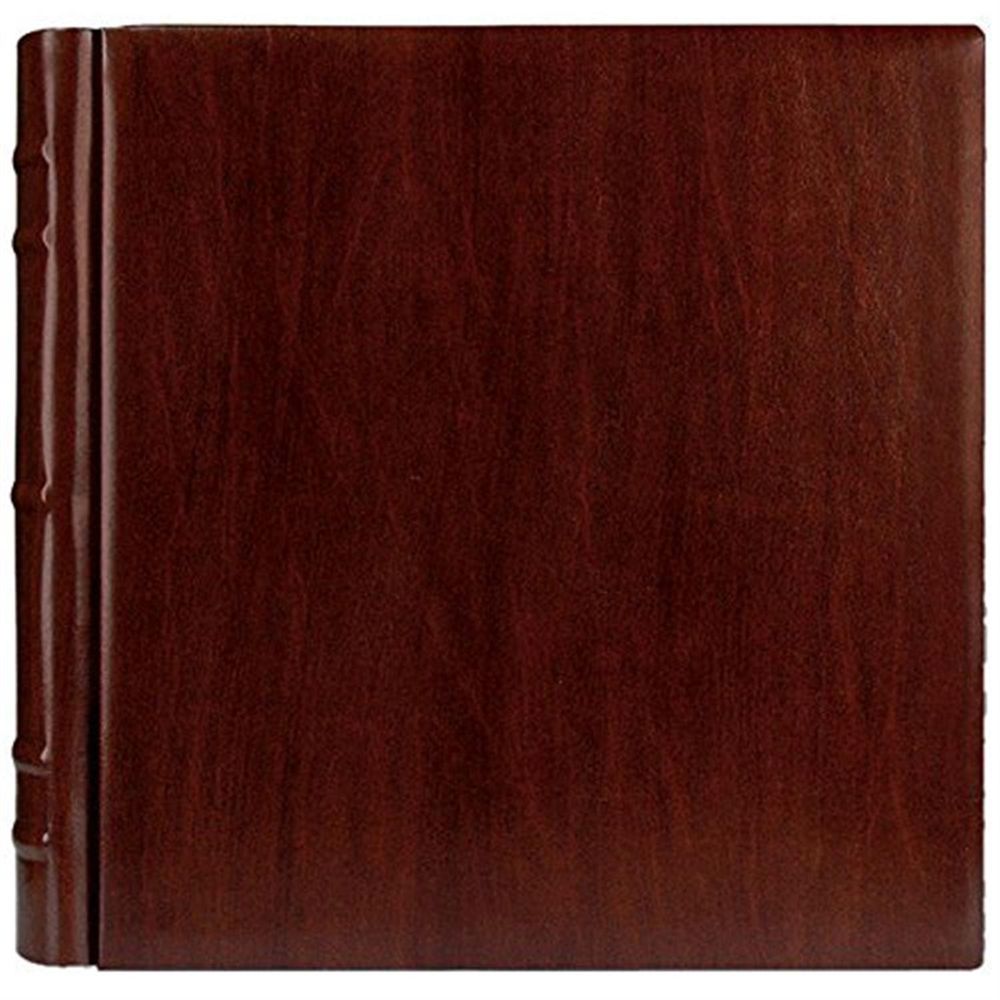 Matrimonio Traditional Brown Wedding Photo Album - 12.5" Square Overall