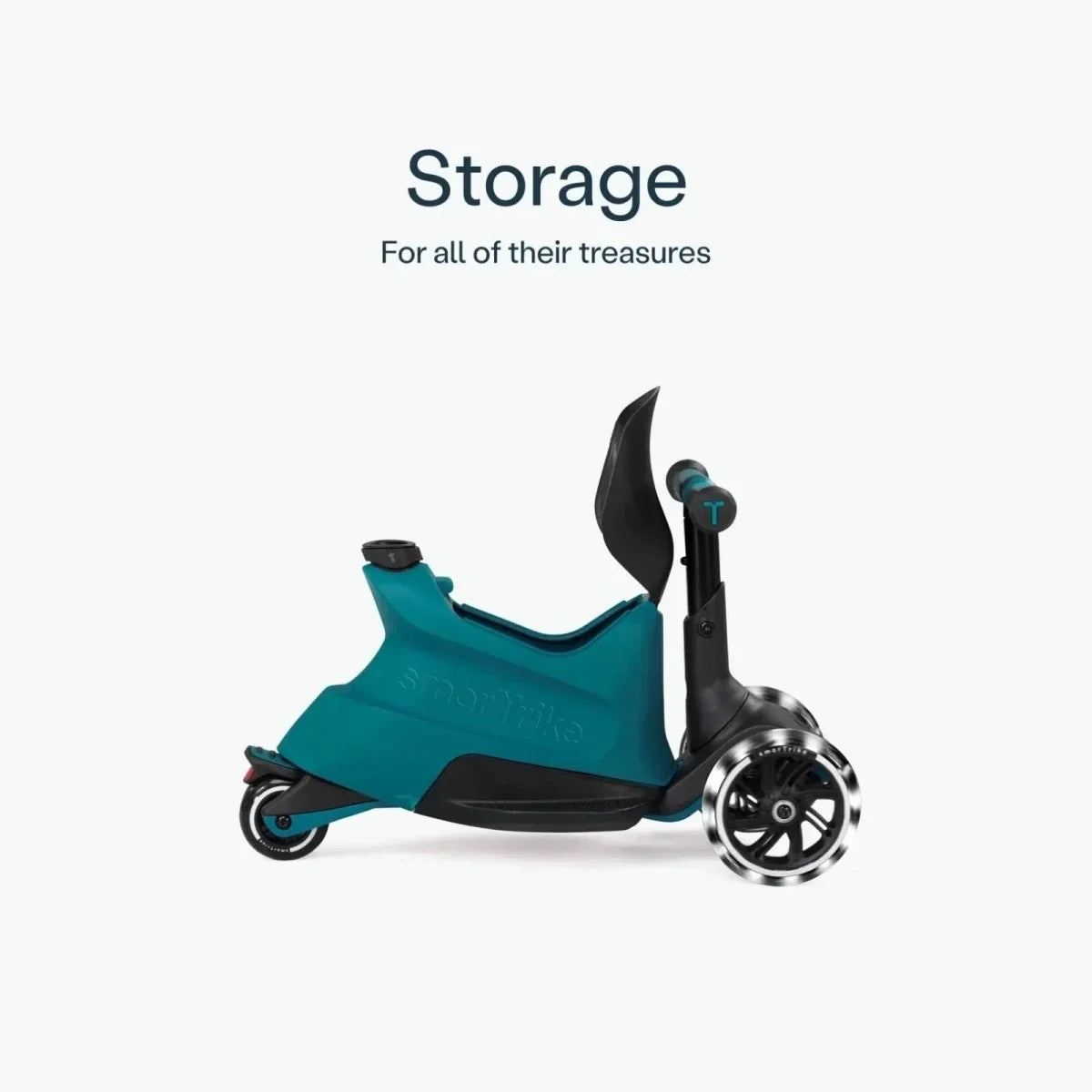 smarTrike Xtend Ride On Scooter Plus - Teal
