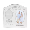 25th Wedding Anniversary Photo Frame Silver For Two Photos