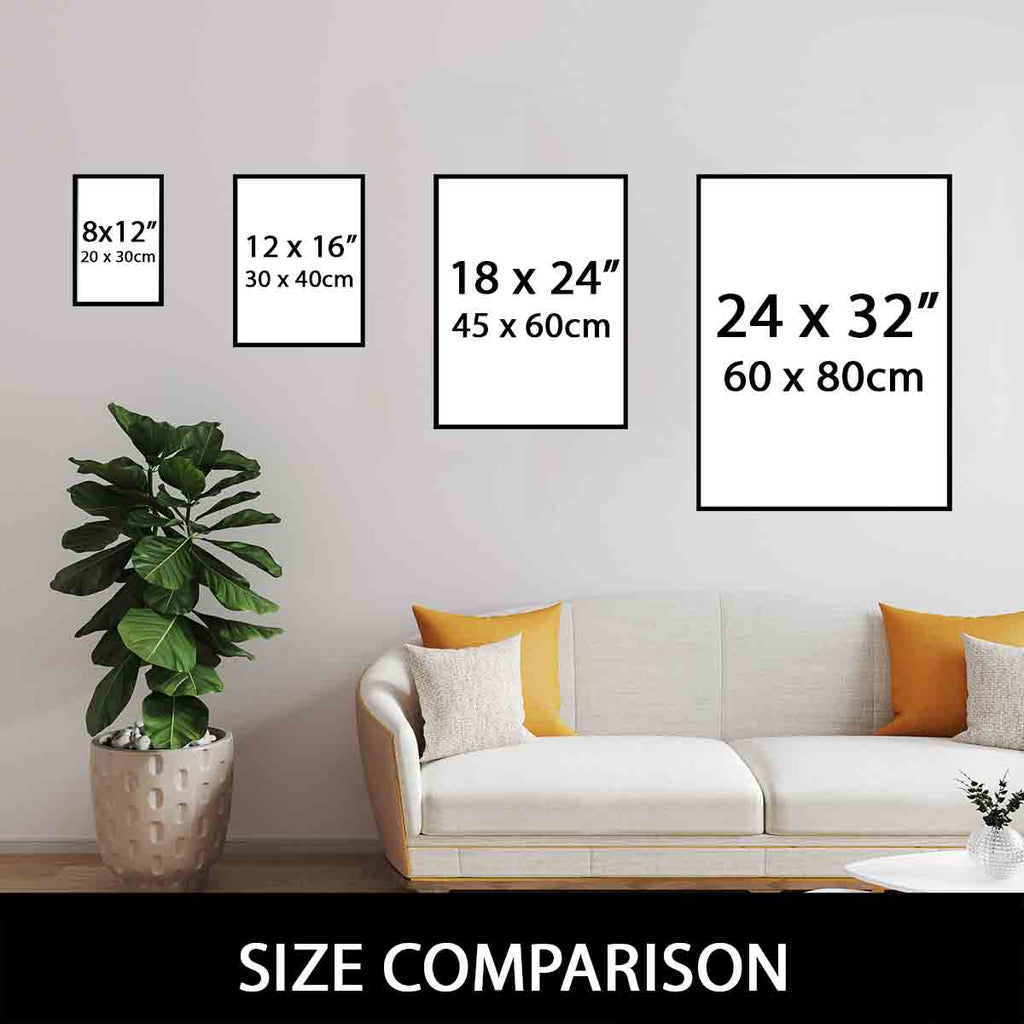 Pair of Photos with Message Custom Artwork