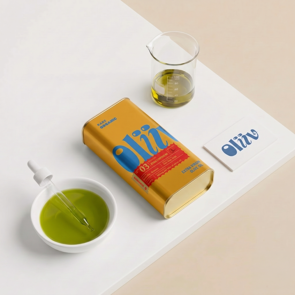 Oliiv - High-Polyphenol Organic EVOO Summer '26 - Greek Oliiv 500ml