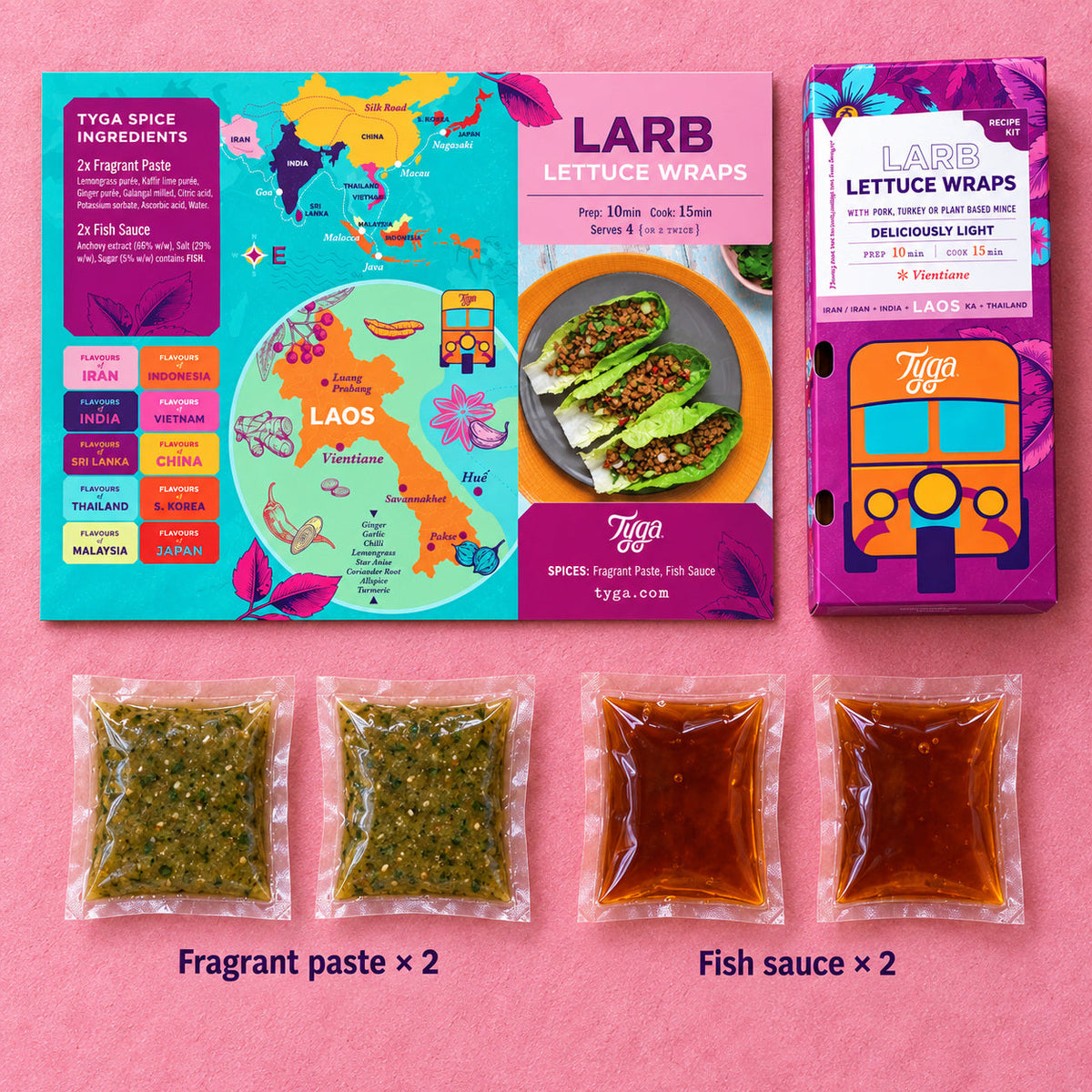 Larb Lettuce Wraps Recipe Kit
