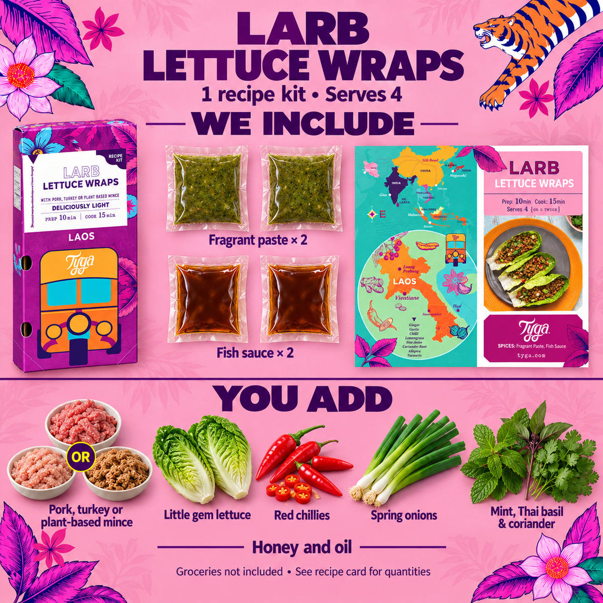 Larb Lettuce Wraps Recipe Kit