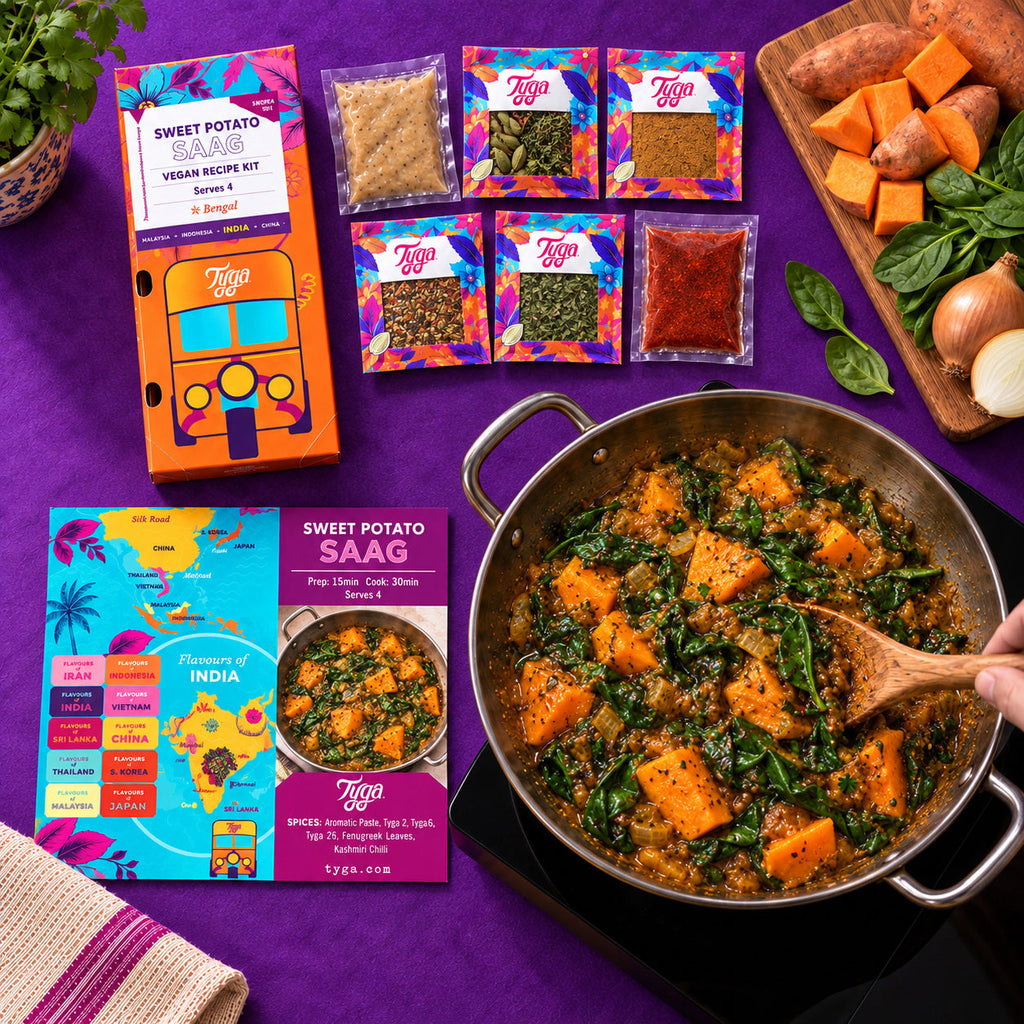 Sweet Potato Saag Recipe Kit