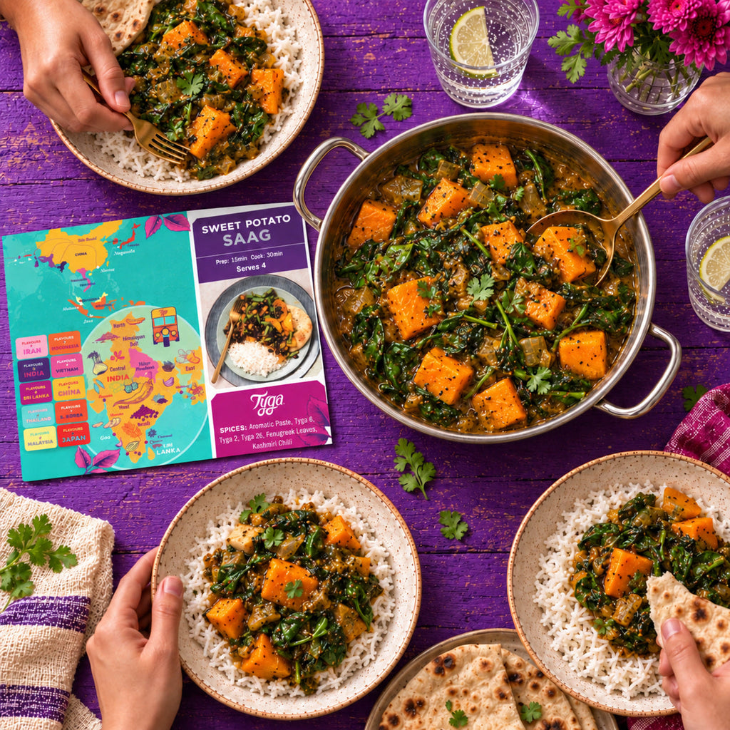 Sweet Potato Saag Recipe Kit